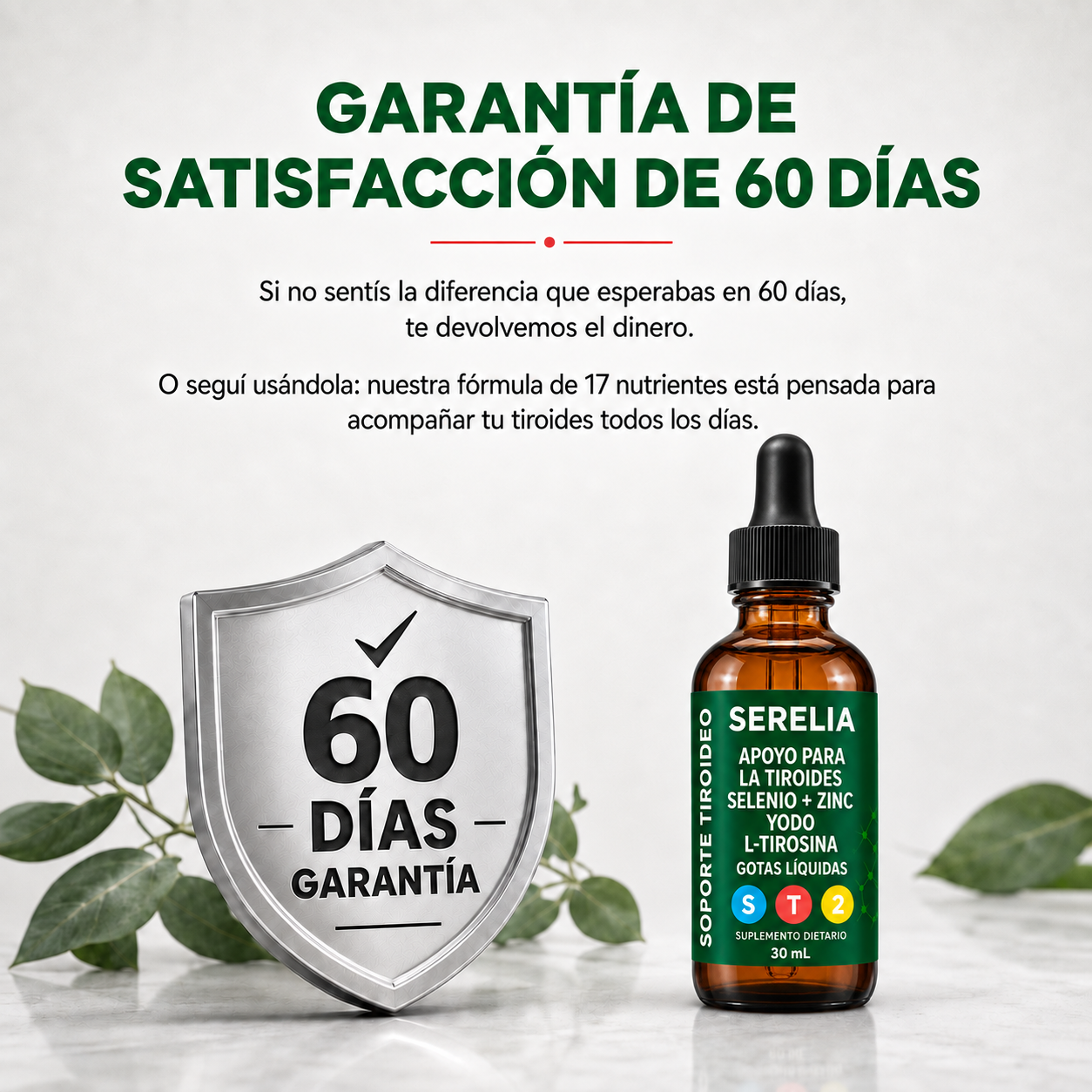 SERELIA ® — Gotas para el Apoyo de Tiroides